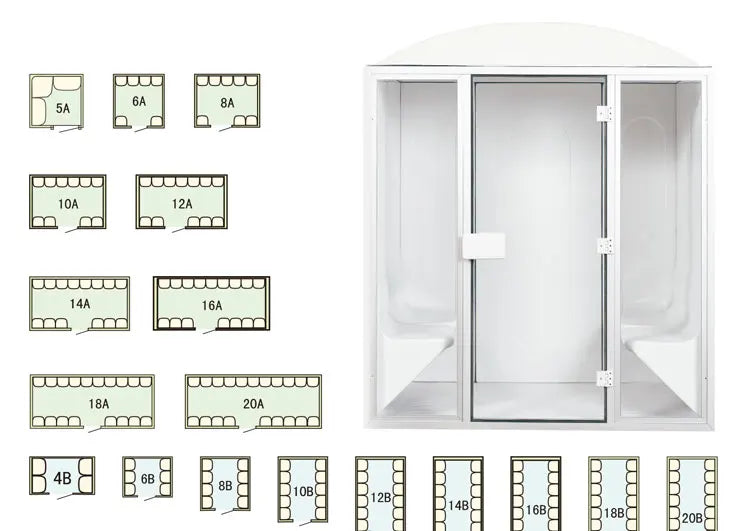 Customization Luxury Acrylic Steam Shower Room/shower Cabin/bathroom/spa Sauna