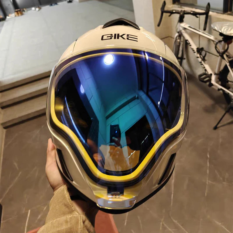 Unisex DOT Certified Full Face Motorcycle Helmet Anti-Fog UV Protection Downhill Racing Motorbike Casco Capacete