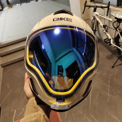 Unisex DOT Certified Full Face Motorcycle Helmet Anti-Fog UV Protection Downhill Racing Motorbike Casco Capacete