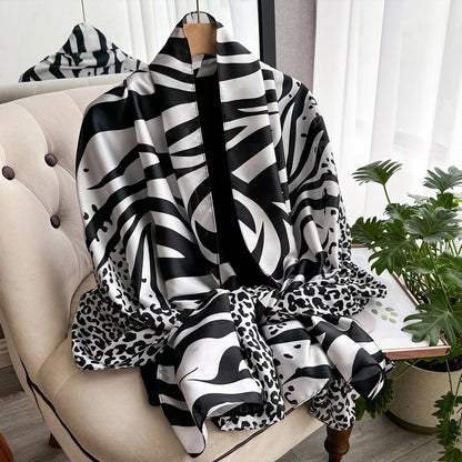 Luxury Brand Scarf Spring Summer Women Beach Sunscreen Fashion Party Shawl China Quality Silk Lady Popular Print Scarves Hijab