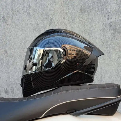 dual-lens Motocross helmet Professional racing dual lens safety helmet, off-road motorcycle full face protector, approved by DOT