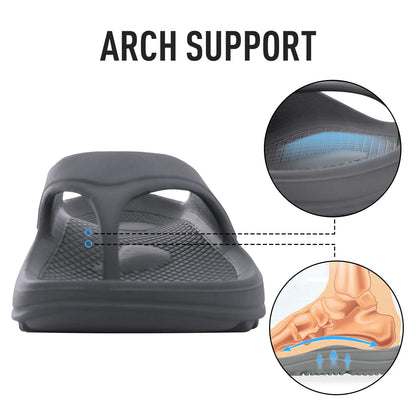 Kidmi Women Flat Sandals Women Slippers Outdoor Non-slip House Slippers Unisex Beach Slides Orthopedic Breath Soft Slippers