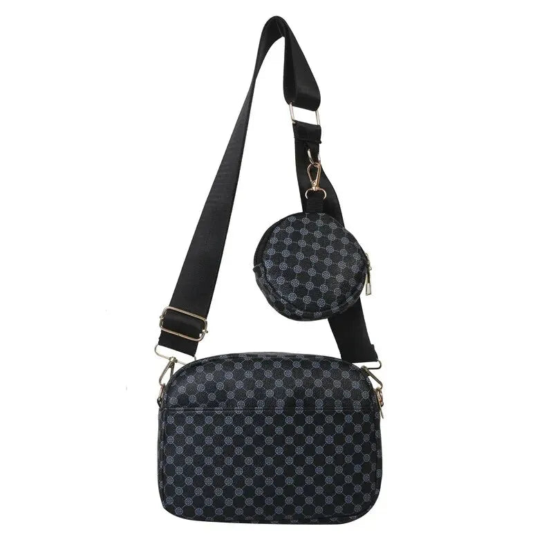 Vintage Fashion Handle Handbag Women Solid Soft PU Leather Women Shoulder Bag New Casual Designer Women Crossbody Tote Bag