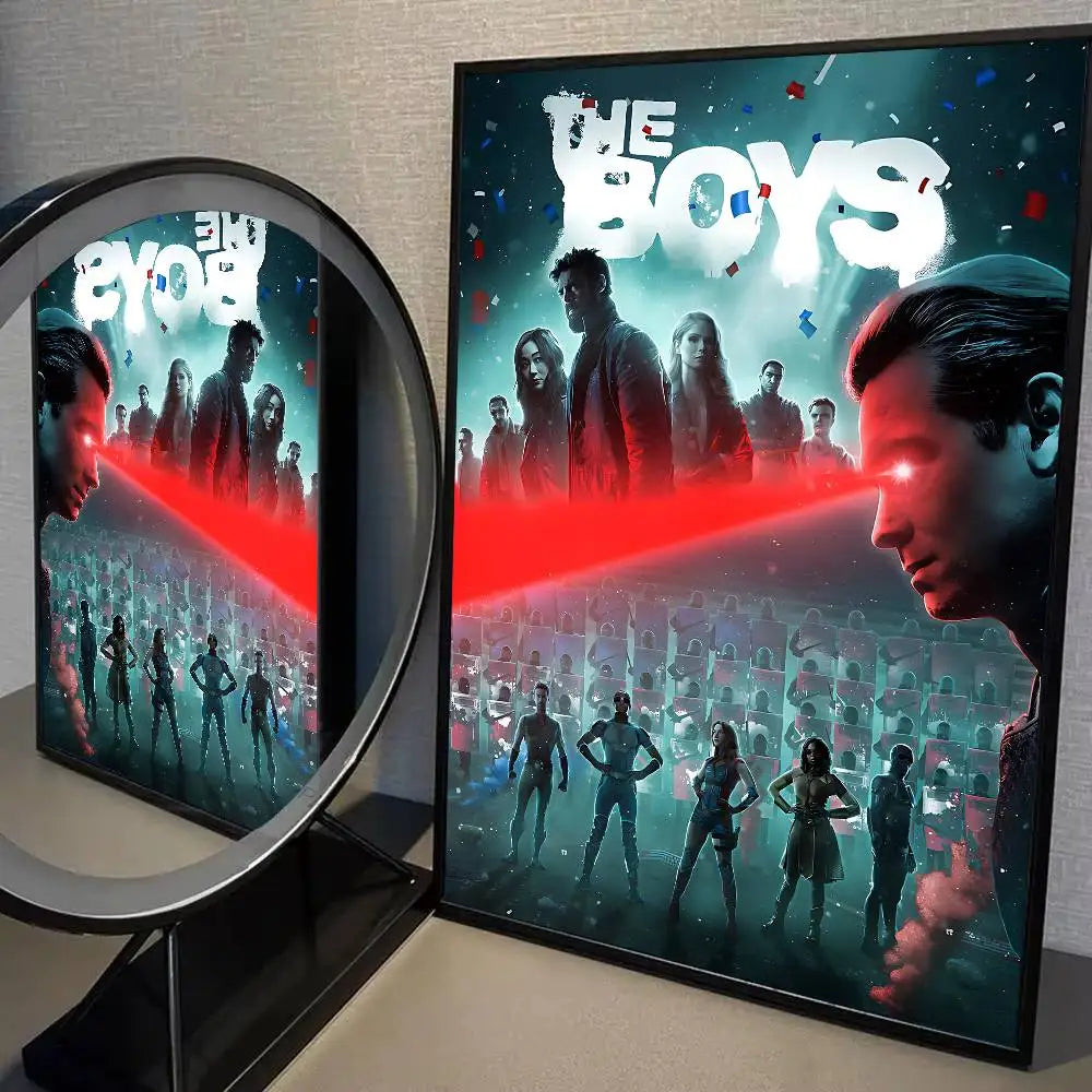 The Boys Poster Print A5 A4 A3 A2 Wall Art Decor For Room Office Gift For Fans