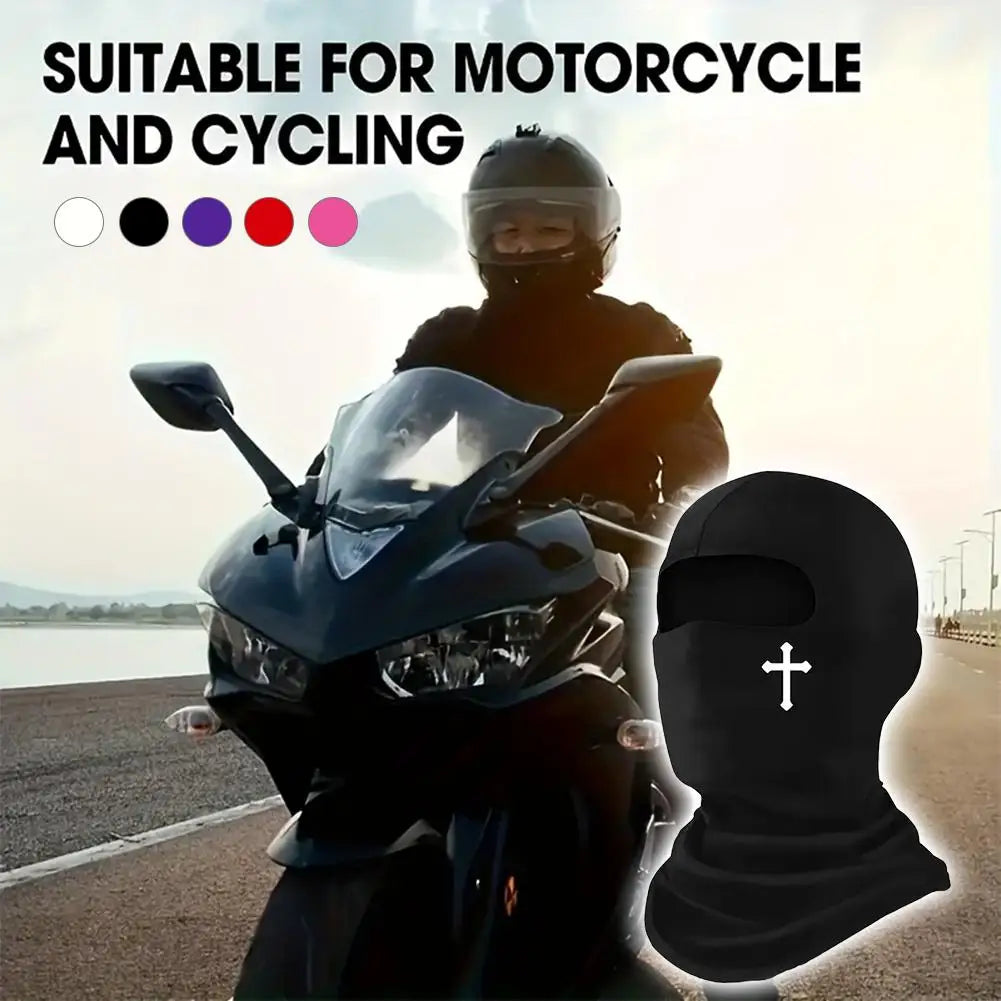 Christian Balaclava Cross Ski Mask Full Face Mask Cover Faith Shiesty Jesus Face Cover Breathable Men Women Sports Motorcycling
