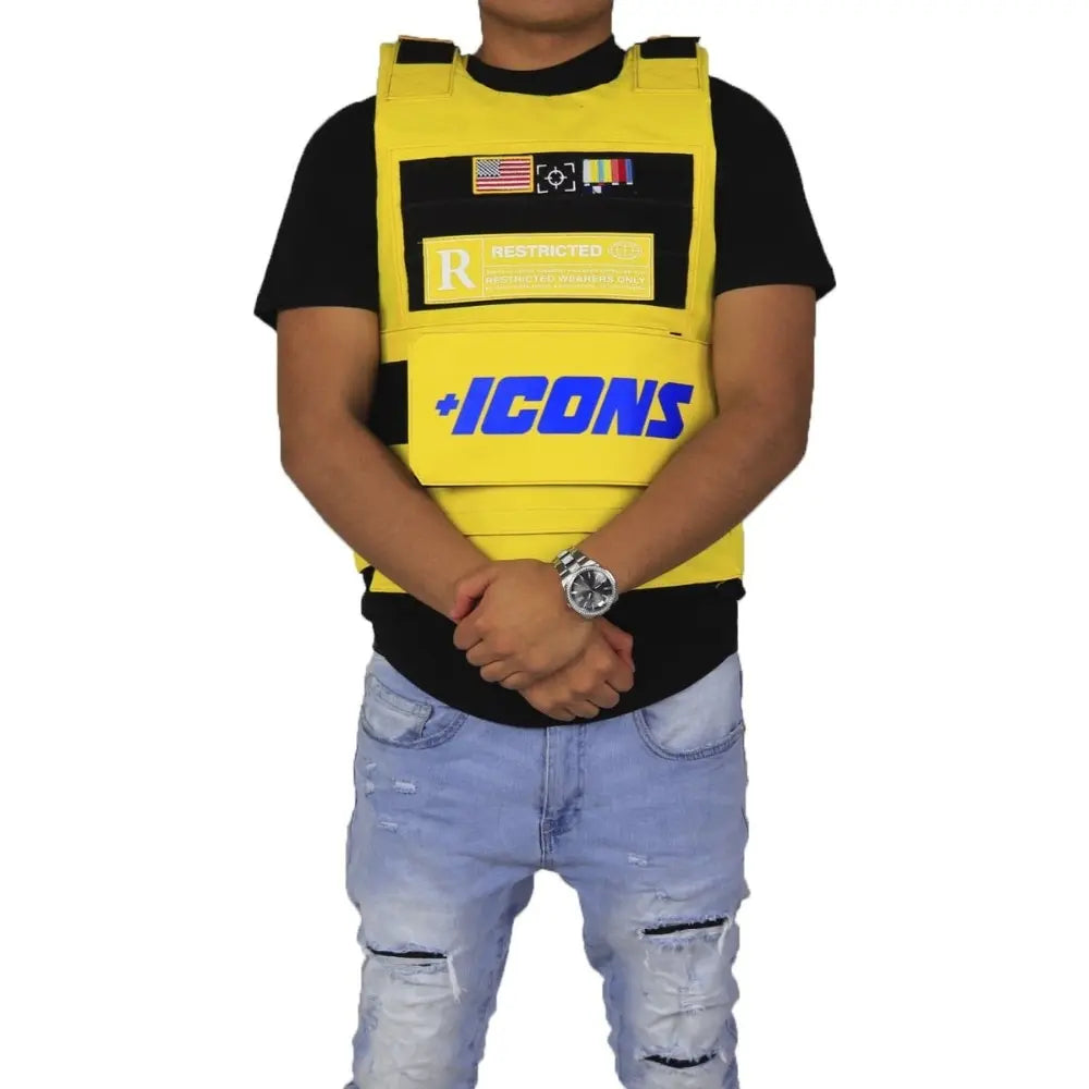 Vests Icon gilet Trending CS Vest Tactical military hiphop rapper FASHION VEST Outerwear Men's Fashion Tactica ICONS jacket vest