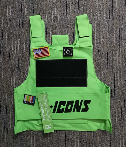 Vests Icon gilet Trending CS Vest Tactical military hiphop rapper FASHION VEST Outerwear Men's Fashion Tactica ICONS jacket vest