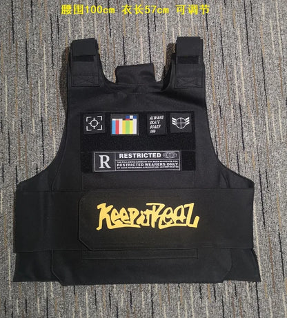 Vests Icon gilet Trending CS Vest Tactical military hiphop rapper FASHION VEST Outerwear Men's Fashion Tactica ICONS jacket vest