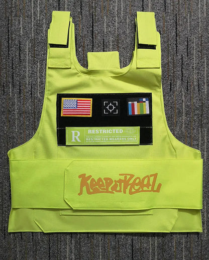 Vests Icon gilet Trending CS Vest Tactical military hiphop rapper FASHION VEST Outerwear Men's Fashion Tactica ICONS jacket vest