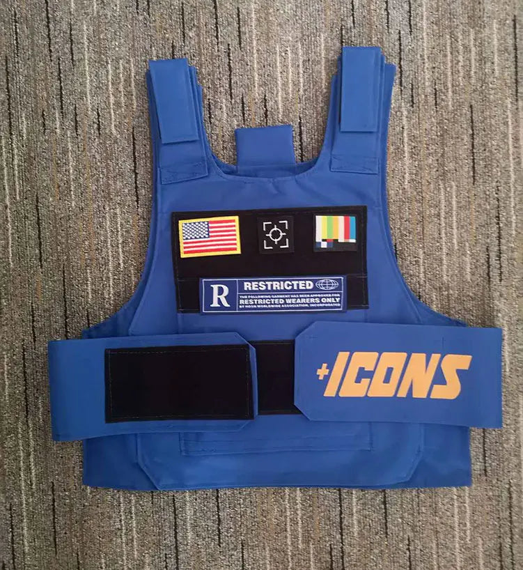 Vests Icon gilet Trending CS Vest Tactical military hiphop rapper FASHION VEST Outerwear Men's Fashion Tactica ICONS jacket vest