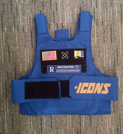 Vests Icon gilet Trending CS Vest Tactical military hiphop rapper FASHION VEST Outerwear Men's Fashion Tactica ICONS jacket vest