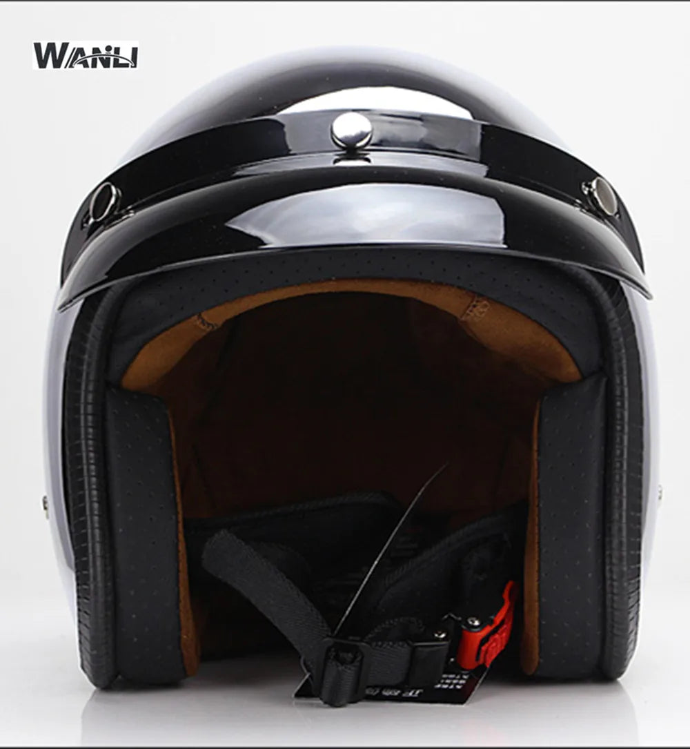 Mirror Silver Chrome Motorcycle Helmet Open Face Moto  Electric Bicycle Helmet Men Women Summer Scooter Motorbike CE