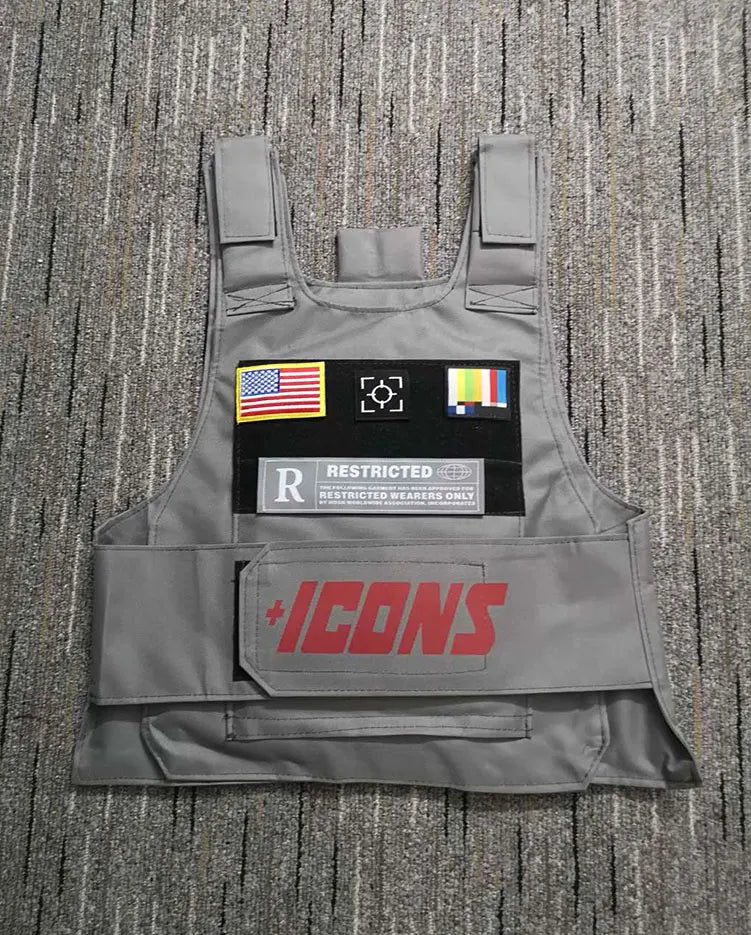 2022 rapper hiphop MC VEST TANK TOP fashion new design top street fashion icons Tactical vest Colete Tatico Chalecos para hombre