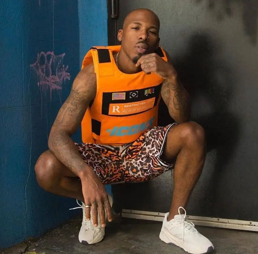2022 rapper hiphop MC VEST TANK TOP fashion new design top street fashion icons Tactical vest Colete Tatico Chalecos para hombre