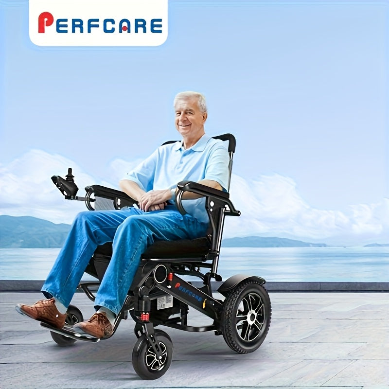 Heavy-Duty Electric Wheelchair for Seniors & s - 500W High-Power Motor, 30+ Mile Range, 350 lbs Capacity, Dual Battery System, All-Terrain Climbing (/Outdoor) - -Grade Mobility Aid with & Reliable Battery Management