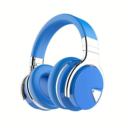 Active Noise Cancelling Wireless Headphones, 30H Playtime, with Microphone, Deep Bass, 30 Hours Playtime