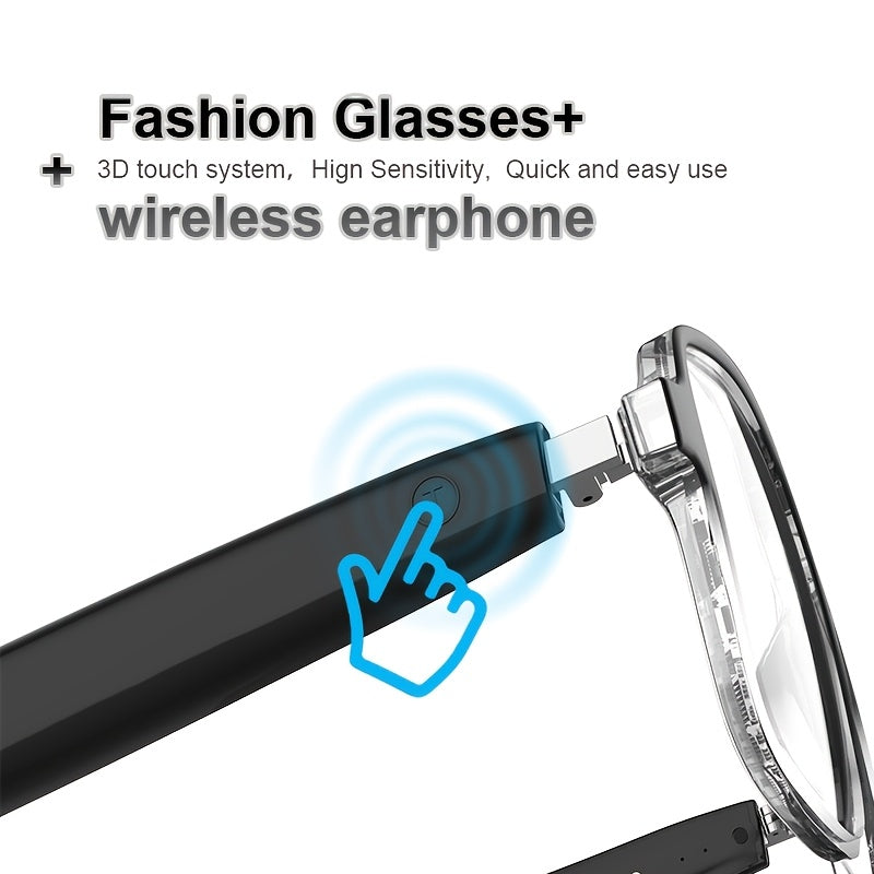 All-in-One Smart Glasses: Advanced blue light filtering & photochromic lenses, open-ear HD audio, and ultra-lightweight design. Enjoy seamless calls, music, and all-day comfort.