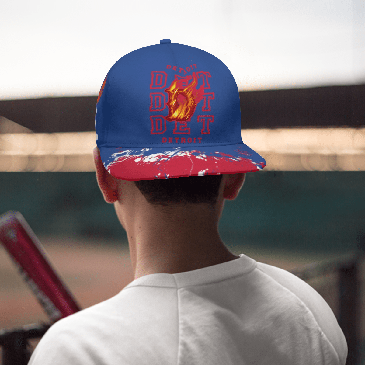 Detroit Baseball Hat - Wear Your Pride, Adjustable Cap for Men Women