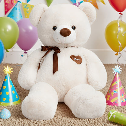 47inch 55inch Big Teddy Bear Stuffed Animal Giant Teddy Bear with Love Heart Large Plush Toy Huge Soft Doll Gift for Kids Girls Girlfriend on Birthday Valentine'S Day Christmas