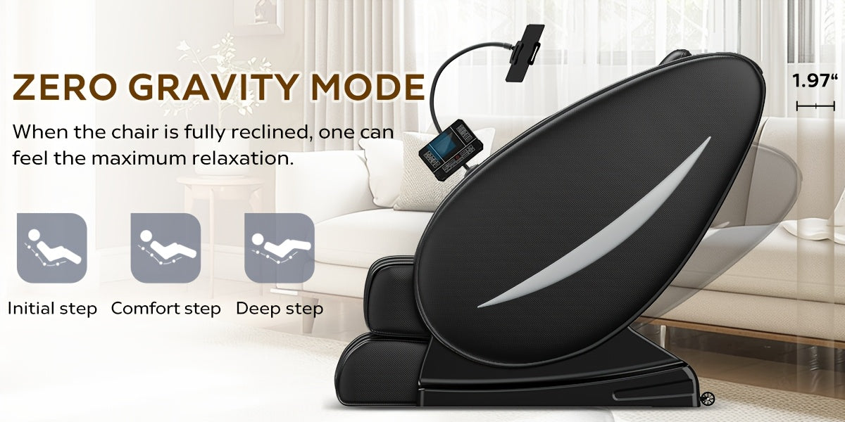 BILITOK Massage Recliner Chair Zero Gravity Full Body, Recliner Chair with Foot Massage, Air Bags, Heats, Speaker, Massage Chair for My Older Placed,  Adjustable Reclining Chair, Luxury Massage Seating, Highquality Upholstery