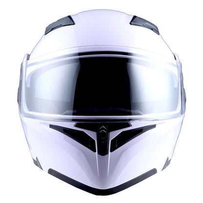 MOTORCYCLE MODULAR FULL FACE HELMET FLIP UP DUAL VISOR HELMET