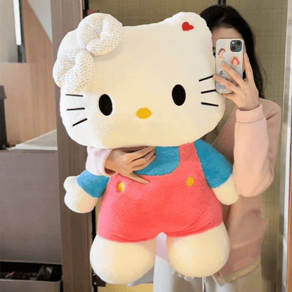 Sanrio Officially Licensed Hello Kitty Giant Plush Doll - 40cm/15.75" Oversized Stuffed Animal Toy with Iconic Pink Bow & Hello Kitty Face, Hugable for,, Collectors (Officially)