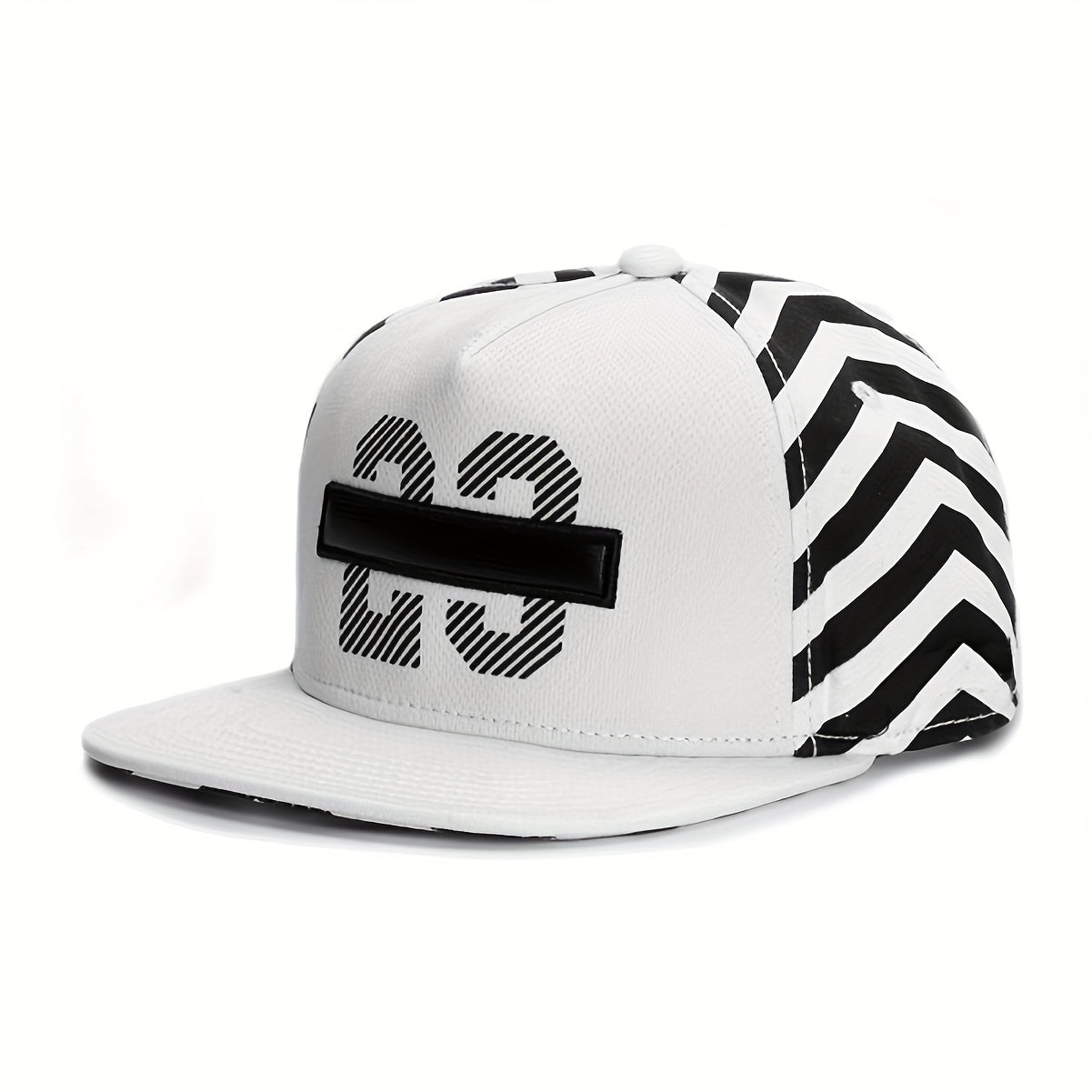 BLAZIN' ISLAND Men's Baseball Cap - Snapback Hat with Bold '23' Design, Lightweight Breathable for Sports, Casual, Formal - Black/White Athletic Sun Hat, Baseball Hat, Casual Headwear, Durable Headgear