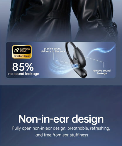 TWS Wireless Headphones, Noise Cancelling In-Ear Design, Lightweight Touch Control Long Battery Life HIFI Sound, Compatible with iOS/Android, Ideal Gift for Calls Sports & Running