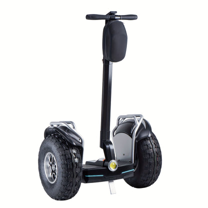 Adult 60V Dual Motor Self Balancing Scooter - 50-Mile Range, 12.5 MPH Golf Cart with, Shockproof Suspension & Display, All-Terrain Rider for Golf Course, Hills & Rough Terrain - Heavy-Duty E-Scooter