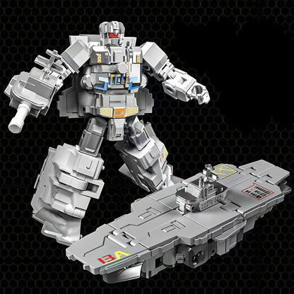 1pc Transforming Robot Armor Figure - Large-Scale PVC Mecha Model with Action-Posable Limbs, Combines into Iconic Robot & Vehicle Modes, Collectible Gift for Anime/Manga Fans, -Inspired Action Figure