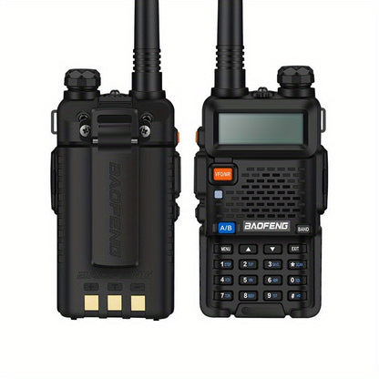 6pcs Baofeng UV-5R-8W Radio, Long Range Walkie Talkies Radio with flashlight, Two Way Handheld Radio Ultra-long standby 48-72 hours, Hands-free conversation,  for Survival Gear Hunting Camping.Cheap Walkie Talkies Long Range