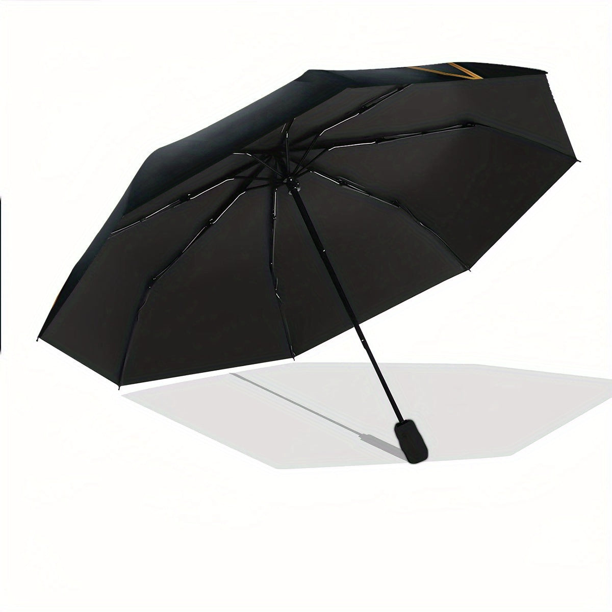 Automatic Folding Umbrella Golden Eye of Horus design. Portable collapsible design, casual outdoor accessory, for all seasons, Christmas birthday festival gift