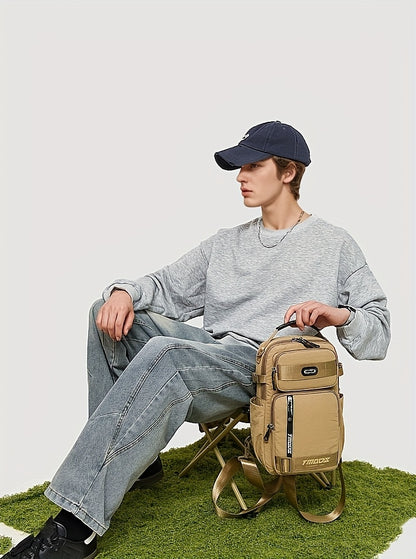 Unisex Fashion Anti-Theft Crossbody Bag - Lightweight Oxford Material, Secure Zip Closure, Adjustable Strap, Perfect for Travel & Everyday Use, Crossbody Ba