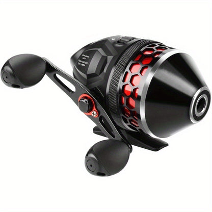 Royale Advantage Heavy-Duty Casting Fishing Rods & H&B Brutus Spincast Reel Combo - Interchangeable Handle for Left/Right Hand Casting, Fast/Slow Retrieval - Compatible with Rods 739/1134 - Freshwater/Saltwater Fishing - Idea