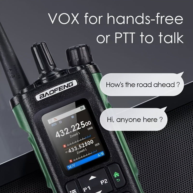 10W Handheld Radio UV-32 Multi Band Walkie Talkie With GPS Wireless Copy Frequency Type-C UV32 Two Way Radio