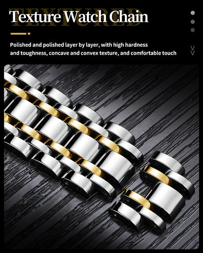 OLEVS Stainless Steel Luminous Business Quartz Watches For Men Luxury Top Brand Fashion Original Men'S Wrist Watches Classic New Trend High Quality Best Selling Men'S Watches