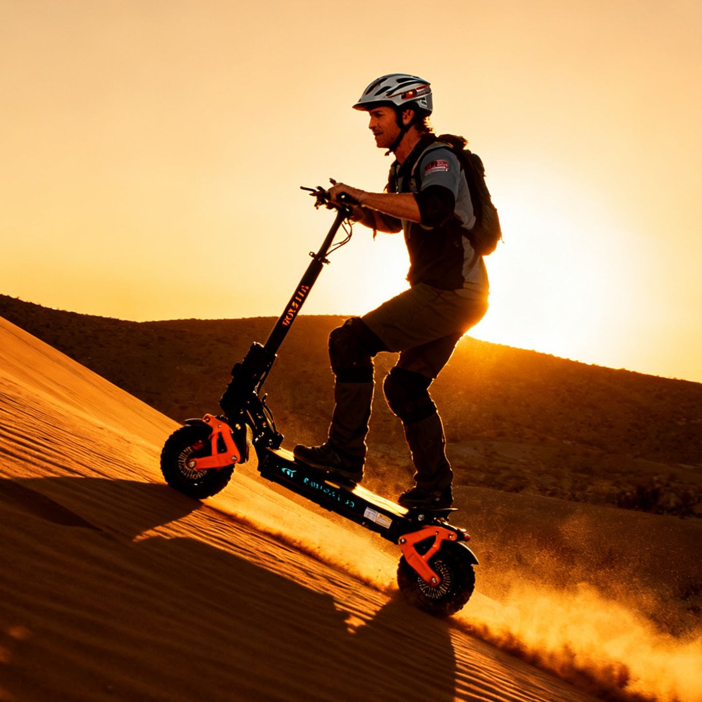 Fast Electric Scooter 60V 28.8A, 749W Dual Motor System for Unbeatable Speed, 60 Miles Long Range, Off Road All Terrain 11 Inch Tires, Full Suspensions & Seat, A True Hyper Scooter And One Of The Fastest Heavy Duty E-scooter