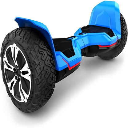 Warrior 8.5" All-Terrain Off-Road Electric Balance Scooter with LED Lights & Music Speakers | Perfect Gift for Teens, Families & Friends | Experience Thrilling Outdoor Adventures!, Electric Scooter for Women, Scooter for Men,