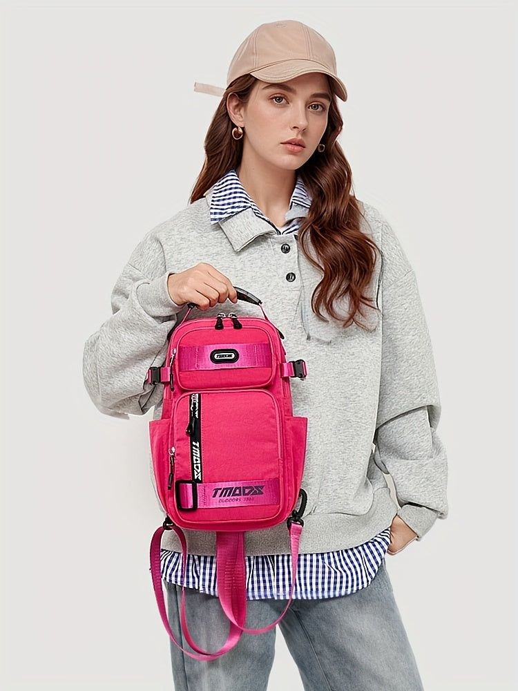 Unisex Fashion Anti-Theft Crossbody Bag - Lightweight Oxford Material, Secure Zip Closure, Adjustable Strap, Perfect for Travel & Everyday Use, Crossbody Ba