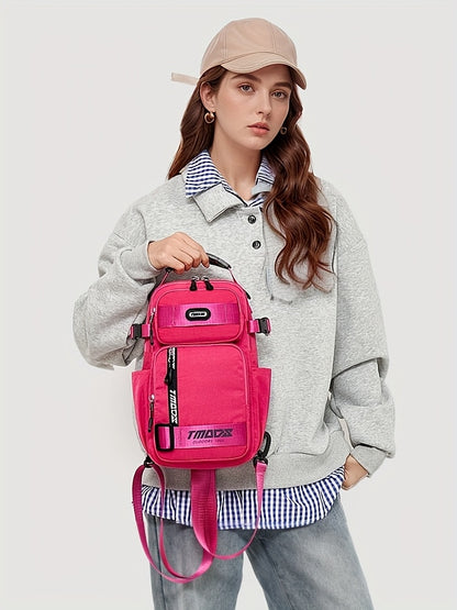 Unisex Fashion Anti-Theft Crossbody Bag - Lightweight Oxford Material, Secure Zip Closure, Adjustable Strap, Perfect for Travel & Everyday Use, Crossbody Ba