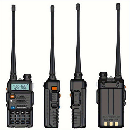 6pcs Baofeng UV-5R-8W Radio, Long Range Walkie Talkies Radio with flashlight, Two Way Handheld Radio Ultra-long standby 48-72 hours, Hands-free conversation,  for Survival Gear Hunting Camping.Cheap Walkie Talkies Long Range