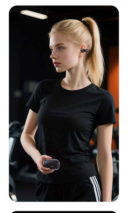 [Acer 2025 New Model]Acer OHR555 TWS Wireless Earphones, Shocking Bass, Call Noise Reduction, Ultra Long Standby, Low-latency Gaming, All-day Comfort, Lightweight Touch, Stylish Appearance, Study/Business/Travel/Sports/Music,
