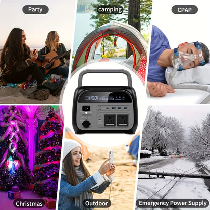 108000mAh Portable Solar UPS Generator/100W Solar Panel, Plug And Play Lithium Battery Pack For CPAP, Camping, Home Emergency Backup, Solar Compact & Lightweight Design, Overload & Overheat, Ideal For Travel, Medical, And Pow