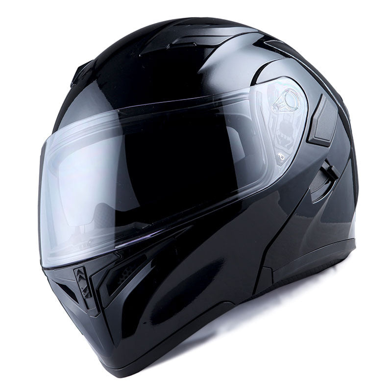 MOTORCYCLE MODULAR FULL FACE HELMET FLIP UP DUAL VISOR HELMET