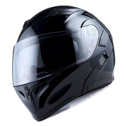 MOTORCYCLE MODULAR FULL FACE HELMET FLIP UP DUAL VISOR HELMET