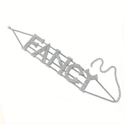 Hip Hop Multi-layer Necklace FANCY Letter Necklace Ins Sexy Exaggerated Collar Collar