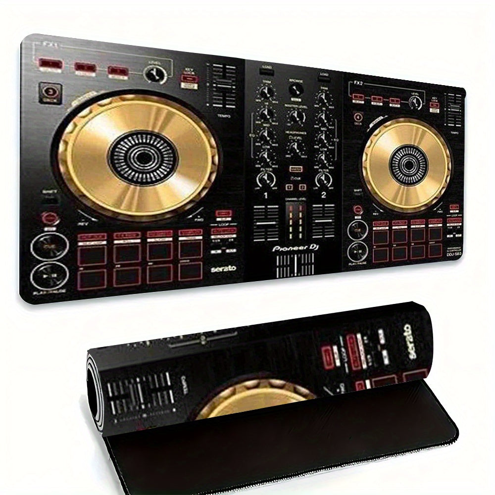 1pc Pioneer DJ DDJ-SB3 DJ Controller Desk Mat | Non-Slip Surface, Durable Polyester & Rubber Base, Compatible with DDJ-SB3, Ideal for Home/Professional Studios, Gaming & Office, Studio Furniture Accessory