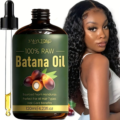 Batana Original Essential Oil, Real Ingredients, Hair Oil, Moisturizing And Hydrating, Split Dry Hair, Large Capacity Hair Care Product, One Bottle Solution, Suitable As A Gift, Deep Conditioning, Split End Treatment, Highqua