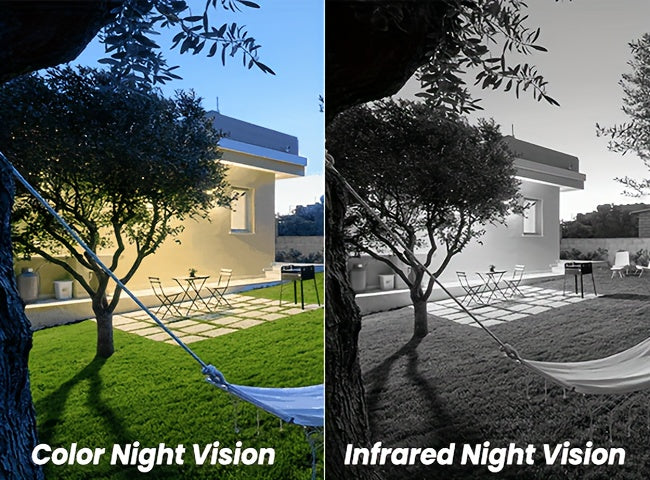 Wansview Solar Security Cameras Wireless Outdoor High Quality, Wireless Security Camera, 2K HD Resolution, Color Night Vision, Two-Way-Audio, Motion Detection, SD Card/Cloud Storage, Compatible with Alexa/Google Home