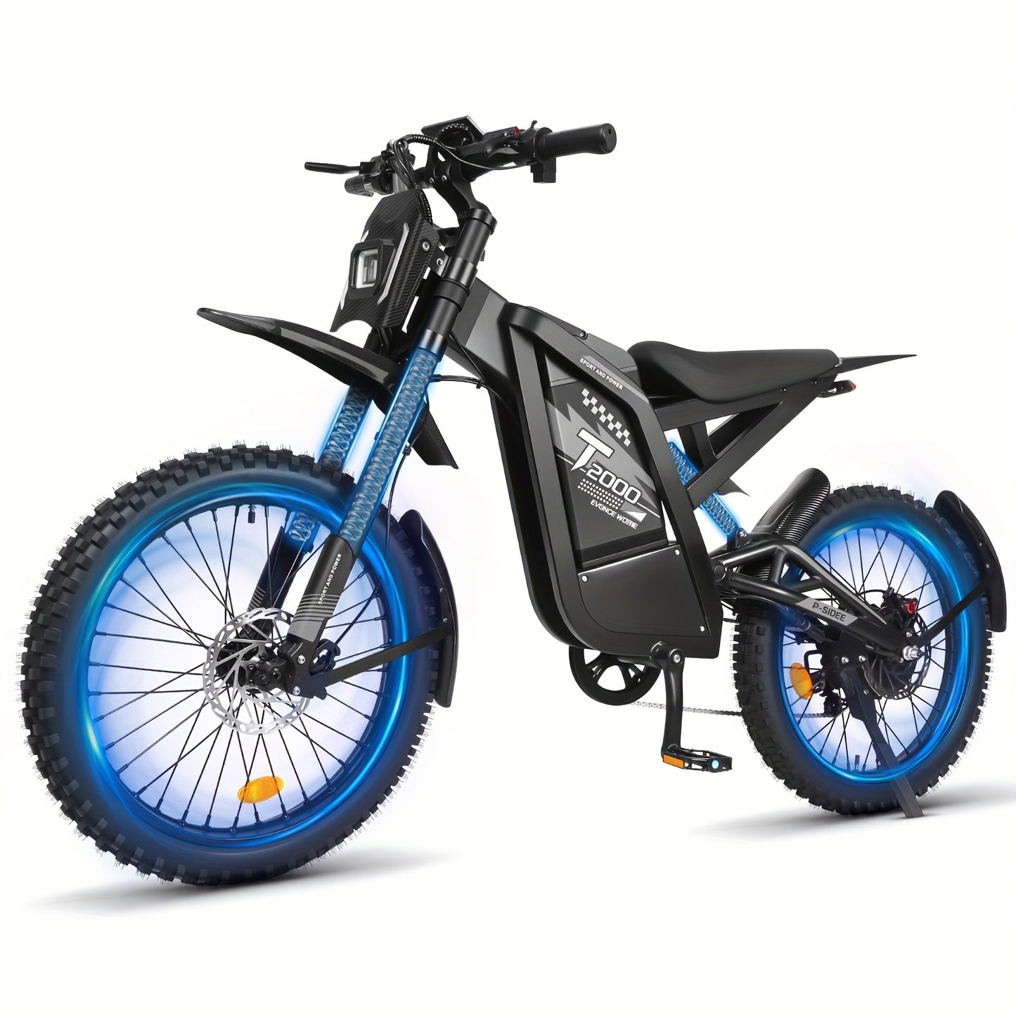 Adult Electric Bike with 48V 30AH Removable Battery - 80-Mile Range, 19MPH High-Speed, 4-Mode (Pedal, Bike, Walking, Throttle) - Heavy-Duty Alloy Steel Frame, Disc Brakes, 500W-740W Motor - Men & Women's All-Terrain E-Bike fo